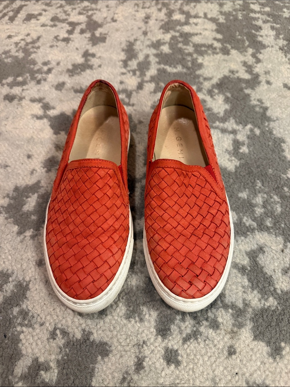M. Gemi Sneaker Size 37 Handwoven Italian Learher